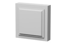 Toppkloss Furu Vit 75 x 75 x 28 mm 2-pack EHL Prolist